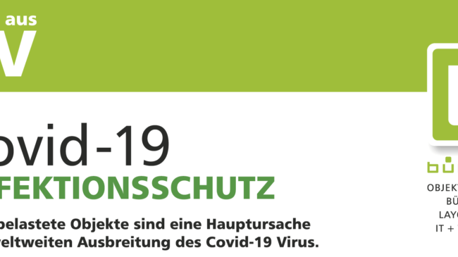 covid-19 INFEKTIONSSCHUTZ von bürokom
